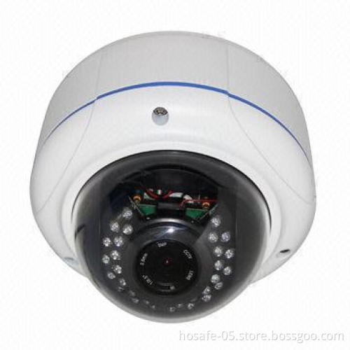 2.0-megapixel 4x Auto-zoom H.264 1,080P Water-resistant Day and Night Dome Camera